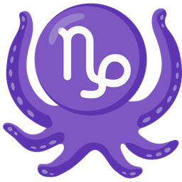 Capricorn and octopus