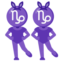 Capricorn and rabbit face