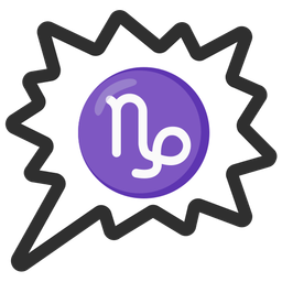 Capricorn and right anger bubble