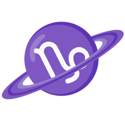 Capricorn and ringed planet