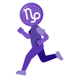 Capricorn and running shoe