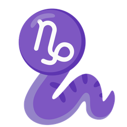 Capricorn and snake