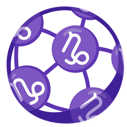 Capricorn and soccer ball