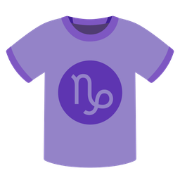 Capricorn and t-shirt