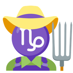 Capricorn and tractor