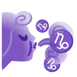 Capricorn and wind face