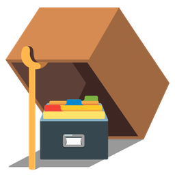 card file box and mouse trap