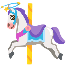 carousel horse and dizzy