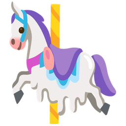 Carousel horse and Melting face