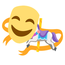 carousel horse and performing arts