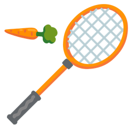 carrot and badminton