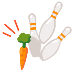 carrot and bowling