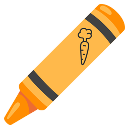 carrot and crayon
