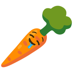 carrot and drooling face