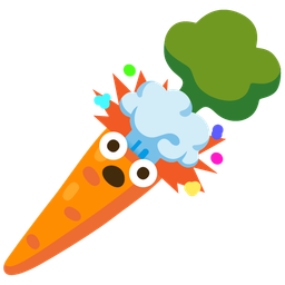 carrot and exploding head