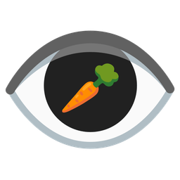 carrot and eye