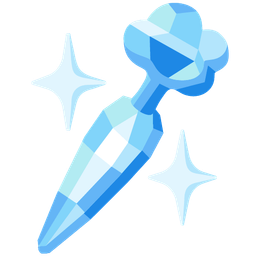 carrot and gem stone