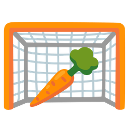 carrot and goal net