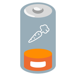 carrot and low battery