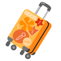 carrot and luggage