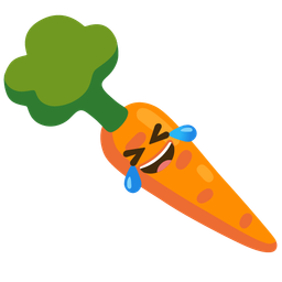 Carrot and Rolling on the floor laughing