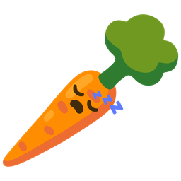 carrot and sleeping face
