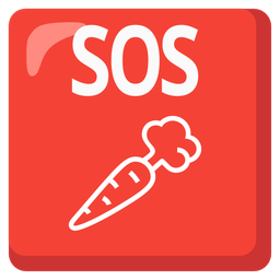 carrot and SOS button