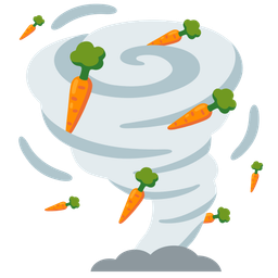 carrot and tornado