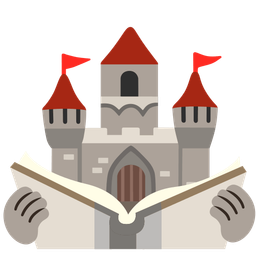 castle and books
