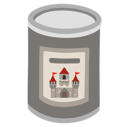 castle and canned food