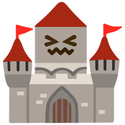 castle and confounded face