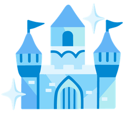 castle and gem stone