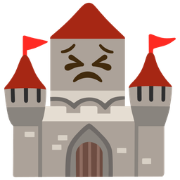 castle and persevering face