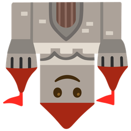 Castle and Upside-down face