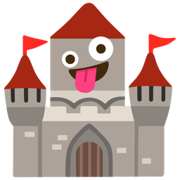 Castle and Zany face