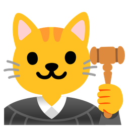 Cat face and Balance scale