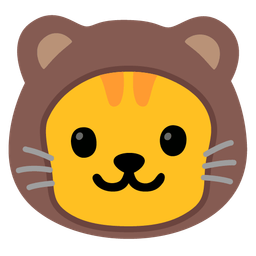 Cat face and Bear
