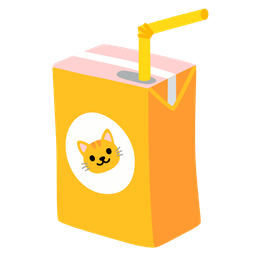 Cat face and Beverage box