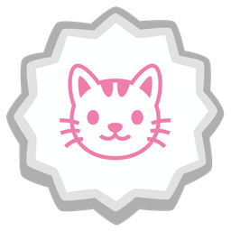 Cat face and Fish cake with swirl