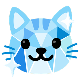 Cat face and Gem stone