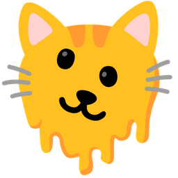 Cat face and Melting face
