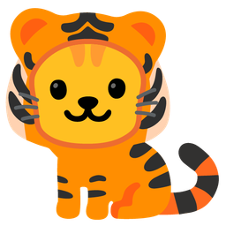 Cat face and Tiger face