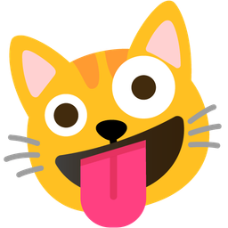 Cat face and Zany face