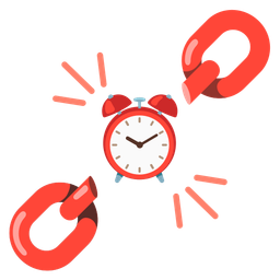 chains and alarm clock