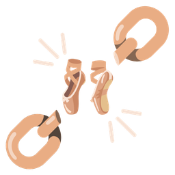 chains and ballet shoes