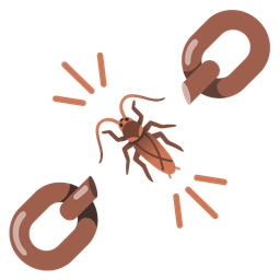 chains and cockroach