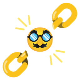 chains and disguised face