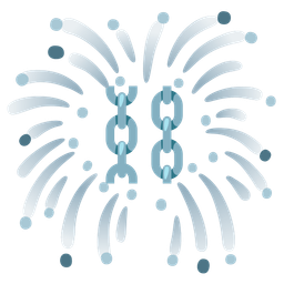 chains and fireworks