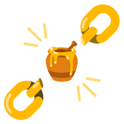 chains and honey pot