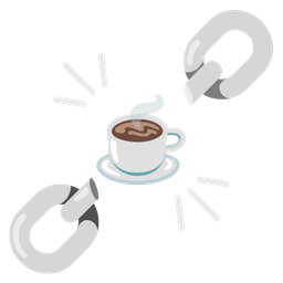 chains and hot beverage